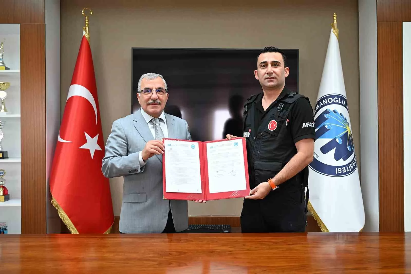 KMÜ ile AFAD Arasında Afetlere Hazırlık ve İş Birliği Protokolü İmzalandı!