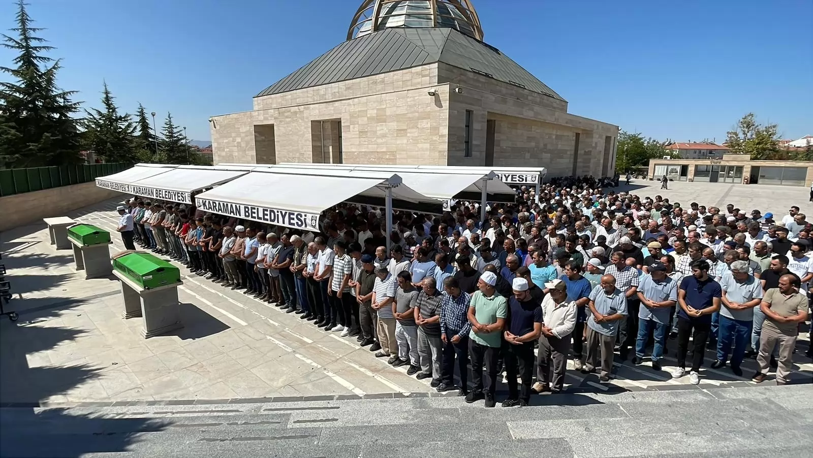 Karamanlı ATT Emine Ergin, Gözyaşlarıyla Son Yolculuğuna Uğurlandı
