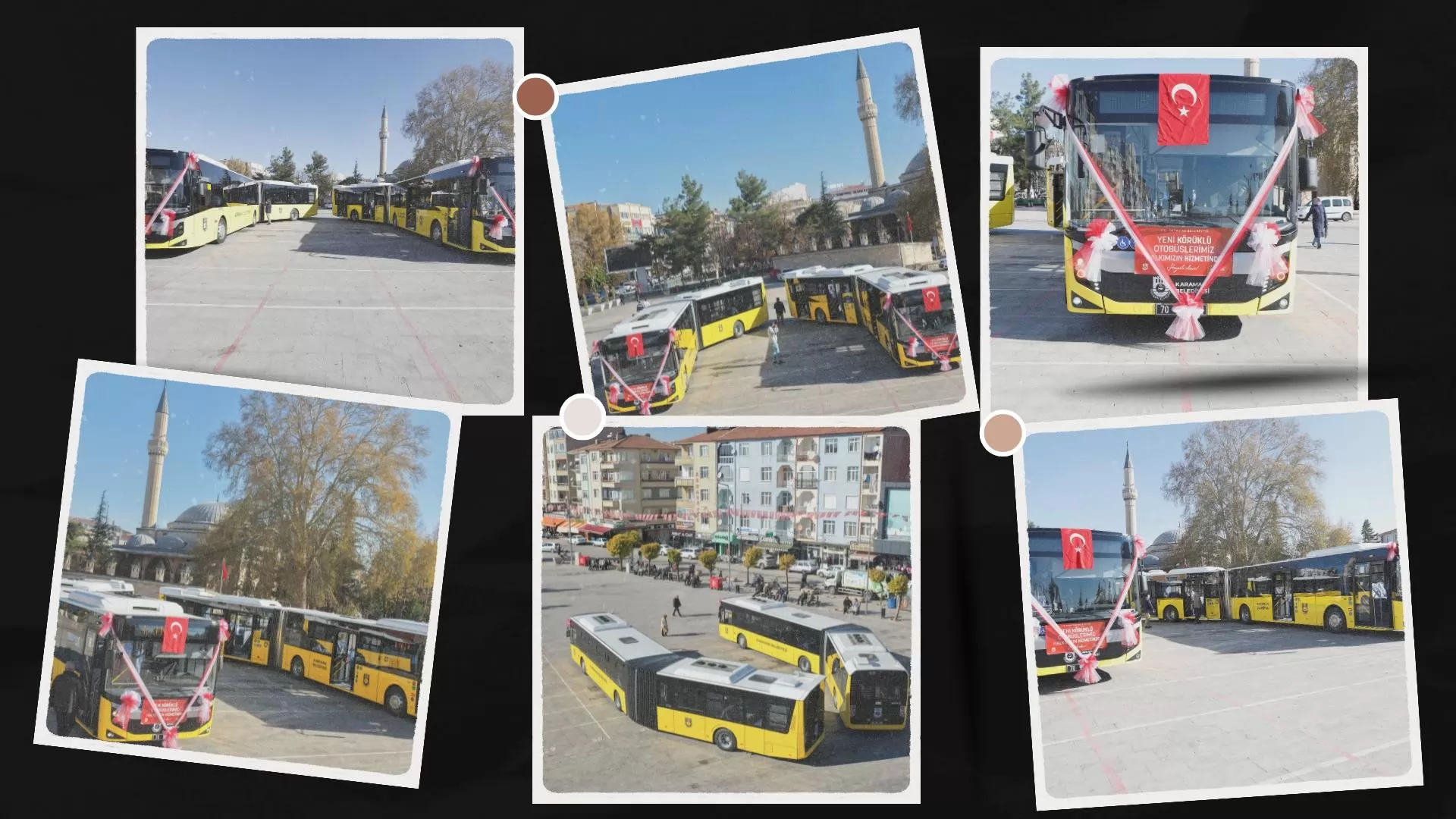 Karaman’da Toplu Taşımada Rahatlama: Yeni Körüklü Otobüsler Seferde